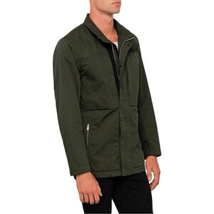 Theory Men’s Kondo Field Cotton Canvas Utilitarian Jacket